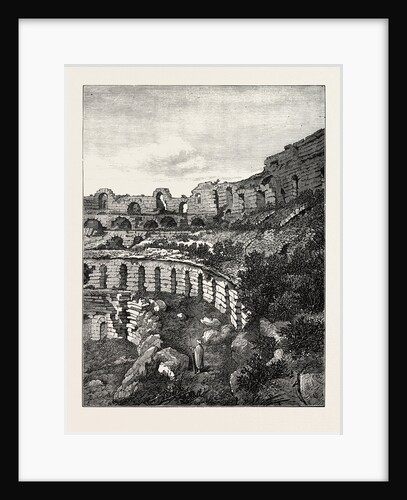 Interior of the Coliseum at El Djem, Near Tunis by Anonymous