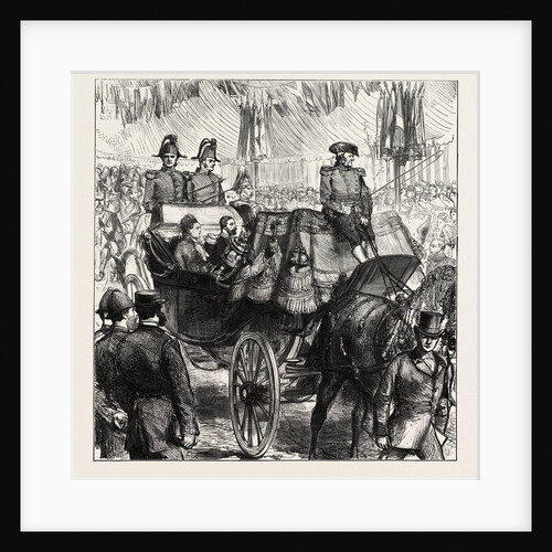 The Duke and Duchess of Edinburgh Opening the Chelsea Thames Embankment by Anonymous