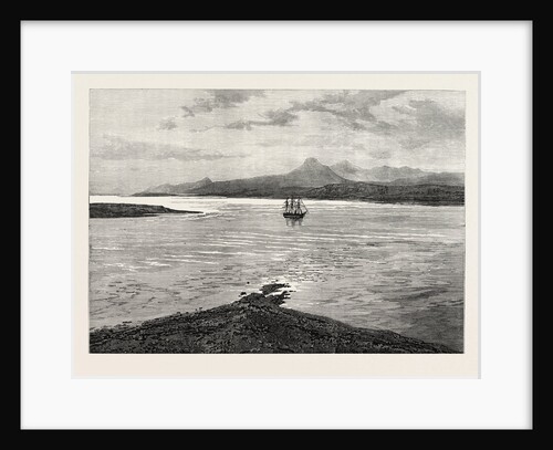 The Ocean Depth Exploring Voyage: H.M.S. Challenger at Anchor in Royal Sound, Kerguelen Land by Anonymous