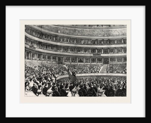 The Royal Albert Hall on a State Occasion, London by Anonymous