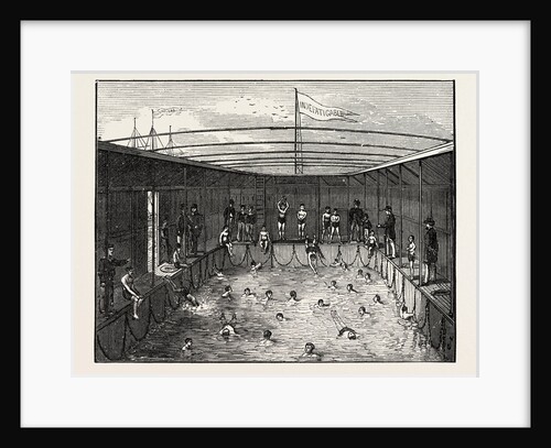 Swimming Pool of the Training Ship Indefatigable at Liverpool by Anonymous