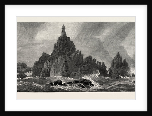 New Lighthouse, Corbiere Rocks, Jersey by Anonymous