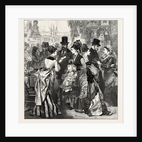 A Fashionable Charity Bazaar by Anonymous