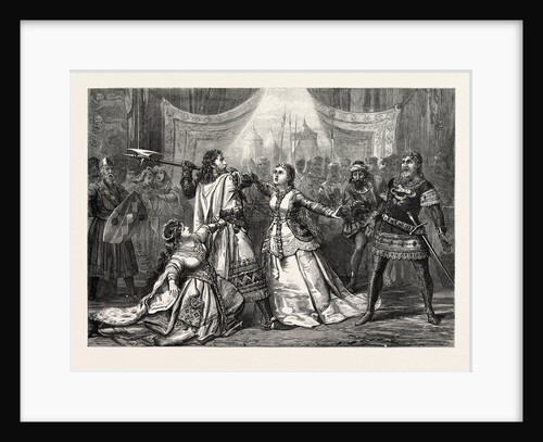 Scene from Il Talismano, at Drury Lane Theatre, London by Anonymous