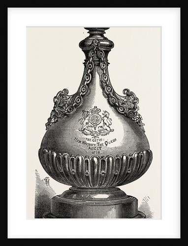 Ascot Race Plate: The Queen's Gold Vase by Anonymous