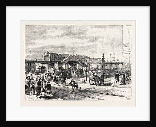 Opening of the Liverpool Docks Overhead Electric Railway: The Pier Head Station by Anonymous