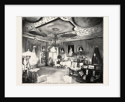 The Marriage of Princess Marie of Edinburgh: Drawing Room in the Castle of Sigmaringen by Anonymous