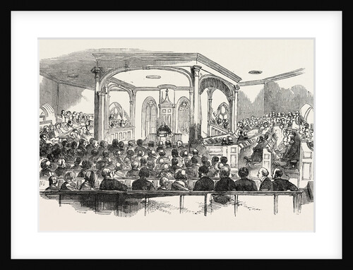 Interior of Crathie Church by Anonymous