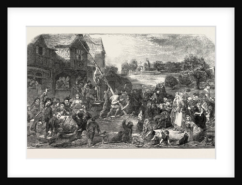 Raising the Maypole by Anonymous