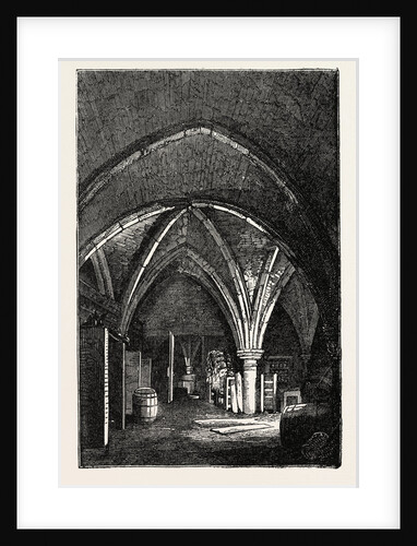 Crypt Under Gerard's Hall, Basing Lane by Anonymous