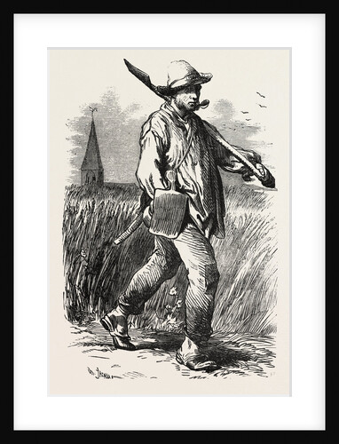 French Agricultural Labourer by Anonymous