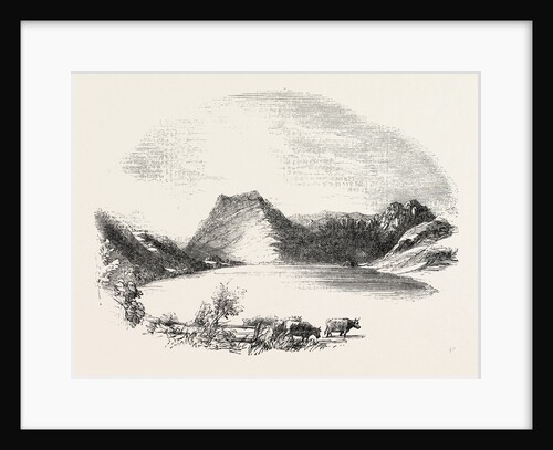 Buttermere, from the Fields at the Foot, Lake District by Anonymous