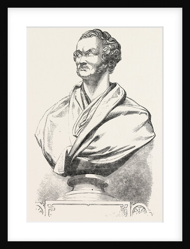 Monumental Bust of the Right Hon. The Late Charles Buller, in Westminster Abbey, London by Anonymous