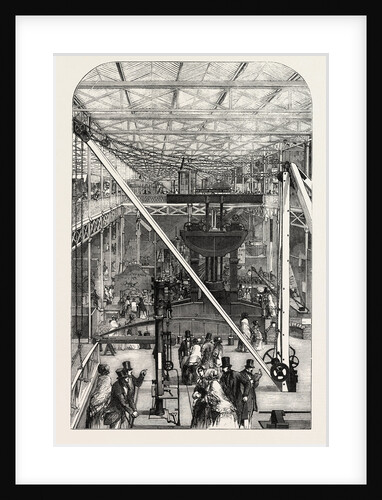 The Great Exhibition: Machinery Court by Anonymous