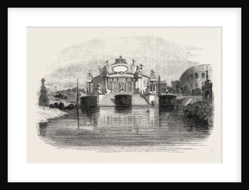 The Temple of Janus, at the Surrey Zoological Gardens, London by Anonymous