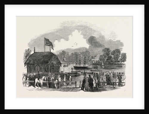 The Ferry at the Serpentine, Hyde Park, London by Anonymous
