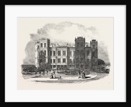 Hardwicke Hall, the Flower Garden, Derbyshire by Anonymous