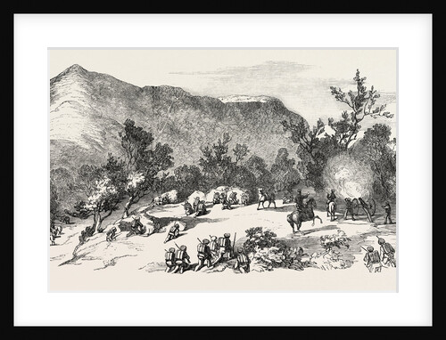 The Kaffir War: The 74th Highlanders Attacking Kaffirs by Anonymous