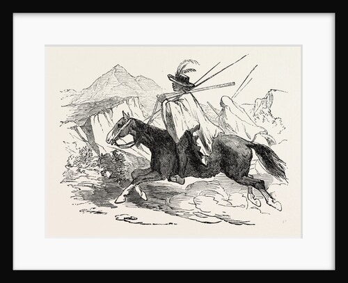 The Kaffir War: Fingoe Cavalry by Anonymous