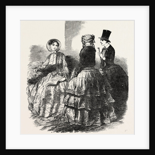 Paris Fashions for October, 1851 by Anonymous
