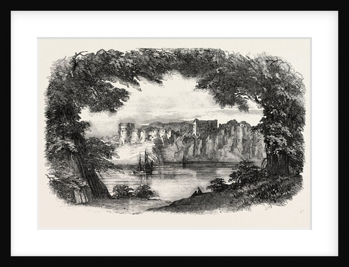 South Wales and Gloucester and Dean Forest Railway: Chepstow Castle by Anonymous