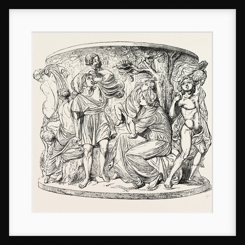 Sculptured Pedestal J. Drahe by Anonymous