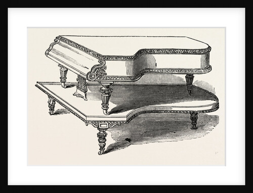 Miniature Grand Pianoforte Kirkman by Anonymous