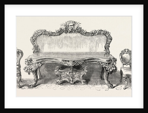 Sideboard and Chairs by Anonymous