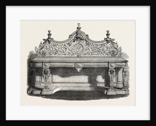 Elizabethan Sideboard by Anonymous