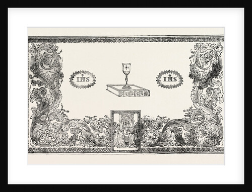 Communion Table Cover by Anonymous