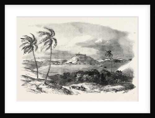 Havannah, Part of the Harbour, Fort of Atares, Cuba by Anonymous