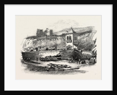 Wreck of the Brigs Mary and Hope, at Whitby, Yorkshire by Anonymous