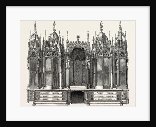 Gothic Bookcase by Anonymous