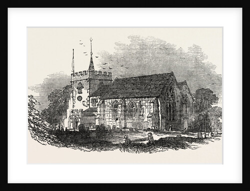 Abbott's Langley Church, Hertfordshire by Anonymous