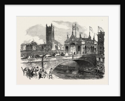 The Arch at Victoria Bridge Over the Irwell by Anonymous