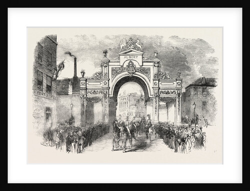 The Arch at Albert Bridge Over the Irwell by Anonymous