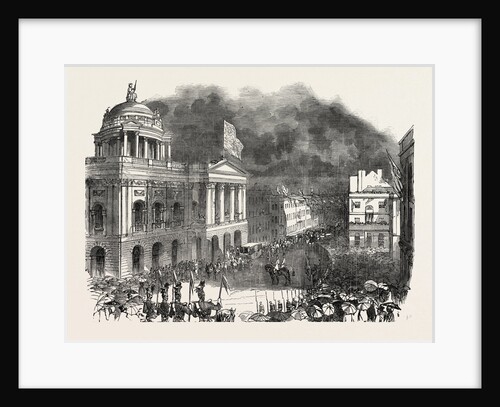Arrival of Her Majesty Queen Victoria at the Town Hall, Liverpool by Anonymous