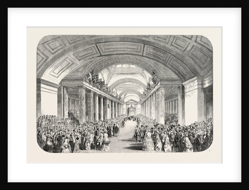 Presentation of the Address to Her Majesty Queen Victoria, in the Exchange, Manchester by Anonymous