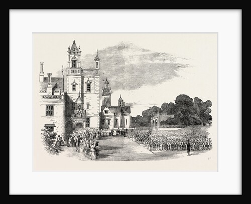 Presentation of the Address to Her Majesty Queen Victoria, at Worsley Hall by Anonymous