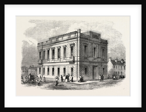 Exterior of the Manchester Free Library by Anonymous