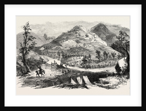 The Australian Gold District: The Gold Diggings at Ophir, County of Wellington, New South Wales, Australia by Anonymous