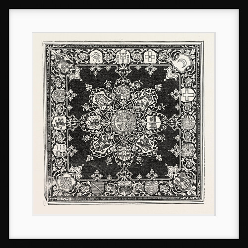 Heraldic Table-Cover, Arms of All Nations by Anonymous