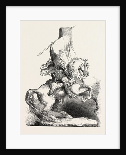 Statue of William the Conqueror, at Falaise by Anonymous