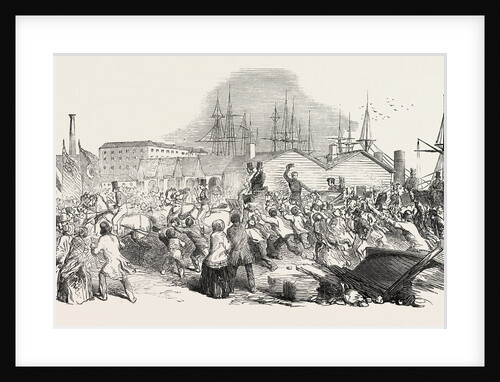 M. Kossuth Leaving the Docks at Southampton by Anonymous