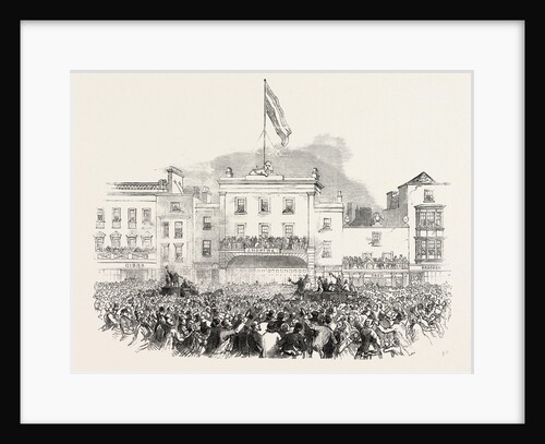 M. Kossuth Addressing the People from the Mayor's House, at Southampton by Anonymous