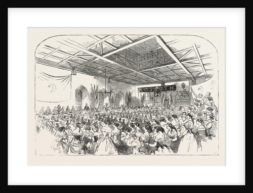 Banquet to M. Kossuth, in the Town Hall, Southampton by Anonymous