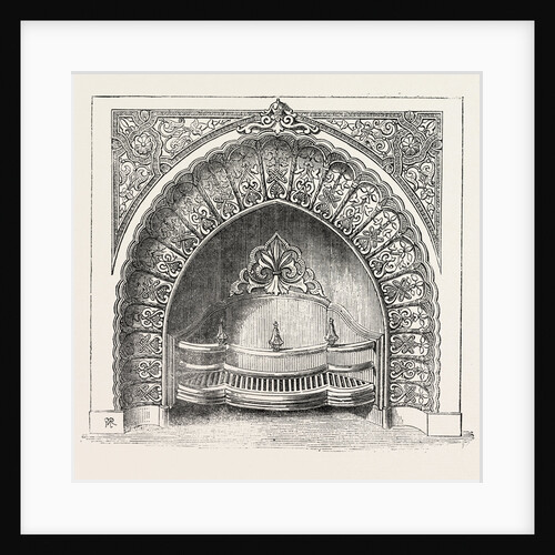 Alhambra Stove, Purchased by Her Majesty, Messrs. Stuart and Smith, Sheffield by Anonymous