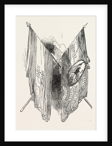 Hungarian Colours Presented to M. Kossuth, and the Mayor of Southampton by Anonymous