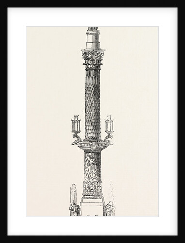 Monumental Fountain Recently Erected at Barcelona, Spain by Anonymous