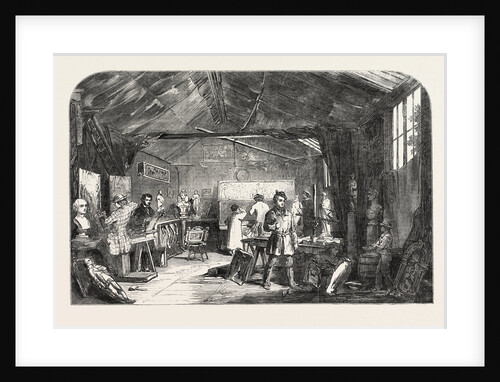 Wood Carving, Studio of Messrs. Cookes, Warwick by Anonymous